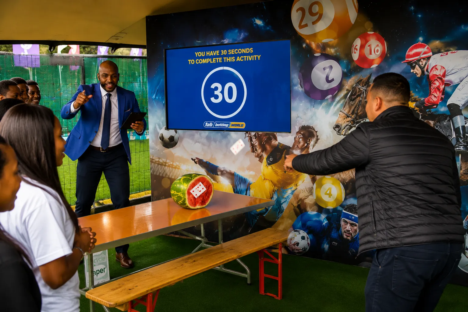 Activity Challenge — 6 Activities, Video Instructions, 30-Second Timer