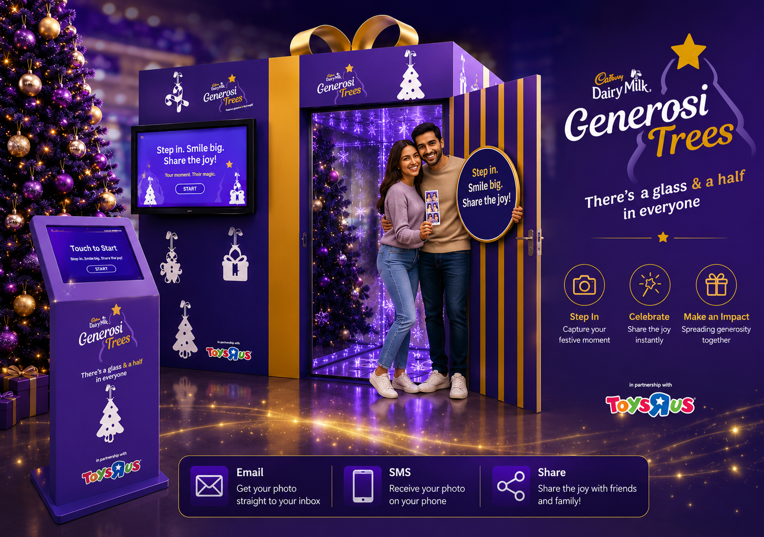 Cadbury GenerosiTrees — Social Photobooth Activation