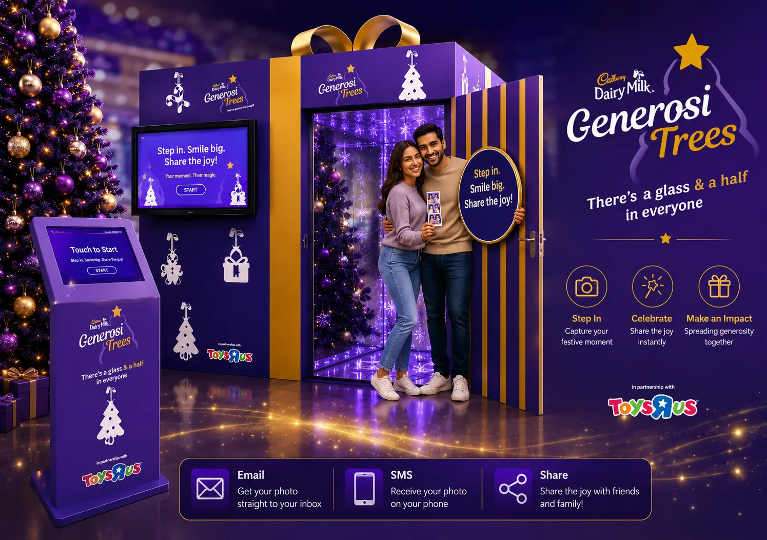 Cadbury GenerosiTrees — Social Photobooth Activation