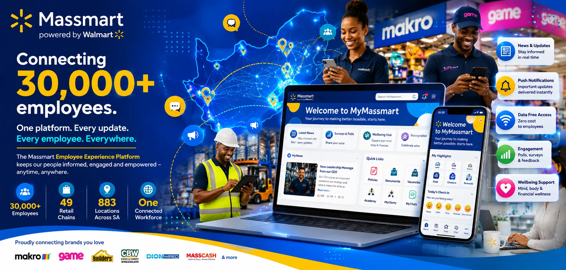 Massmart Employee Experience Platform