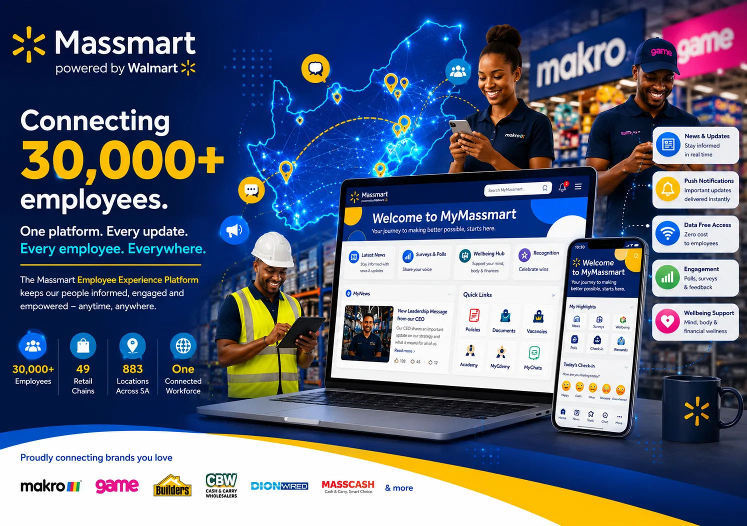 Massmart — Employee Experience Platform
