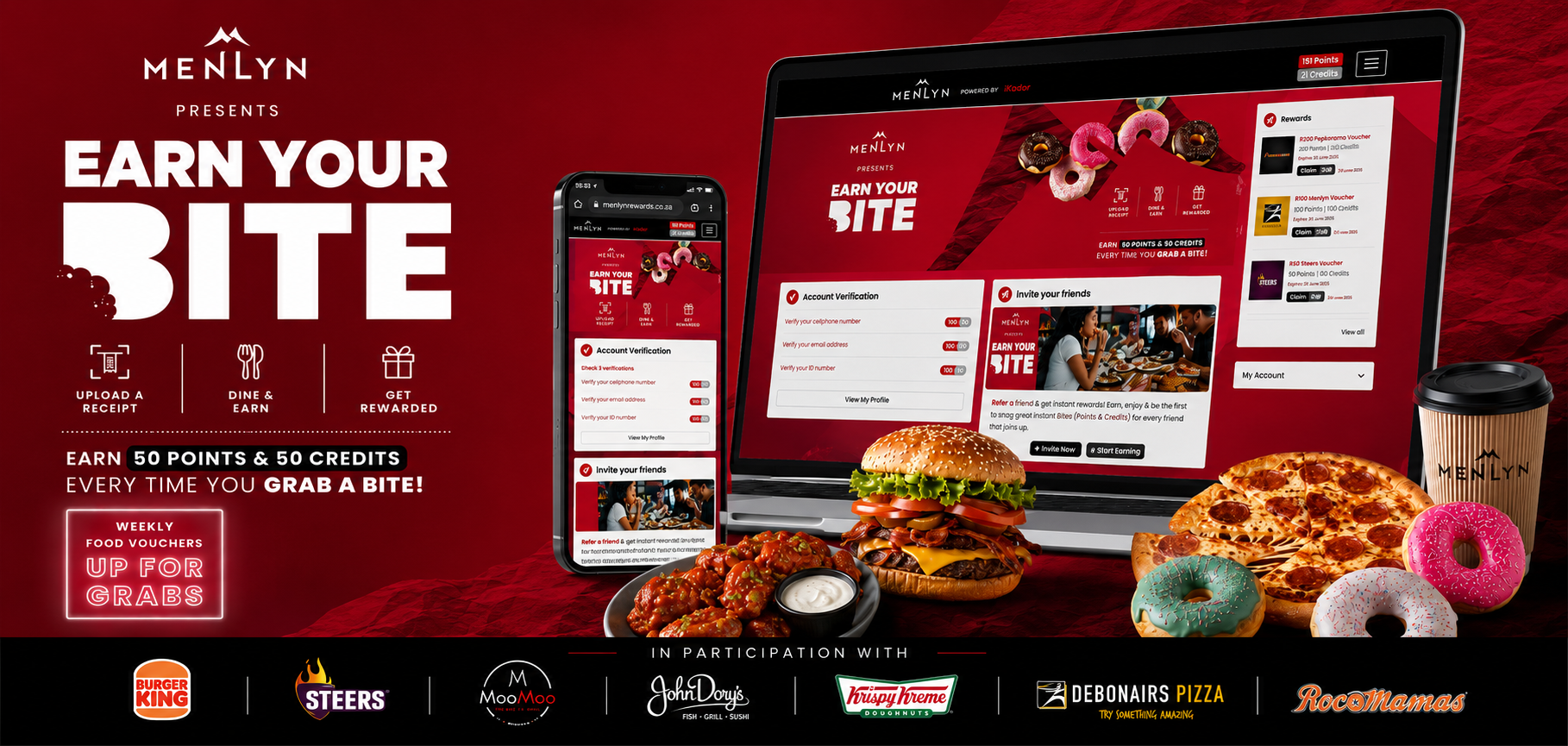 Menlyn Mall — Earn Your Bite