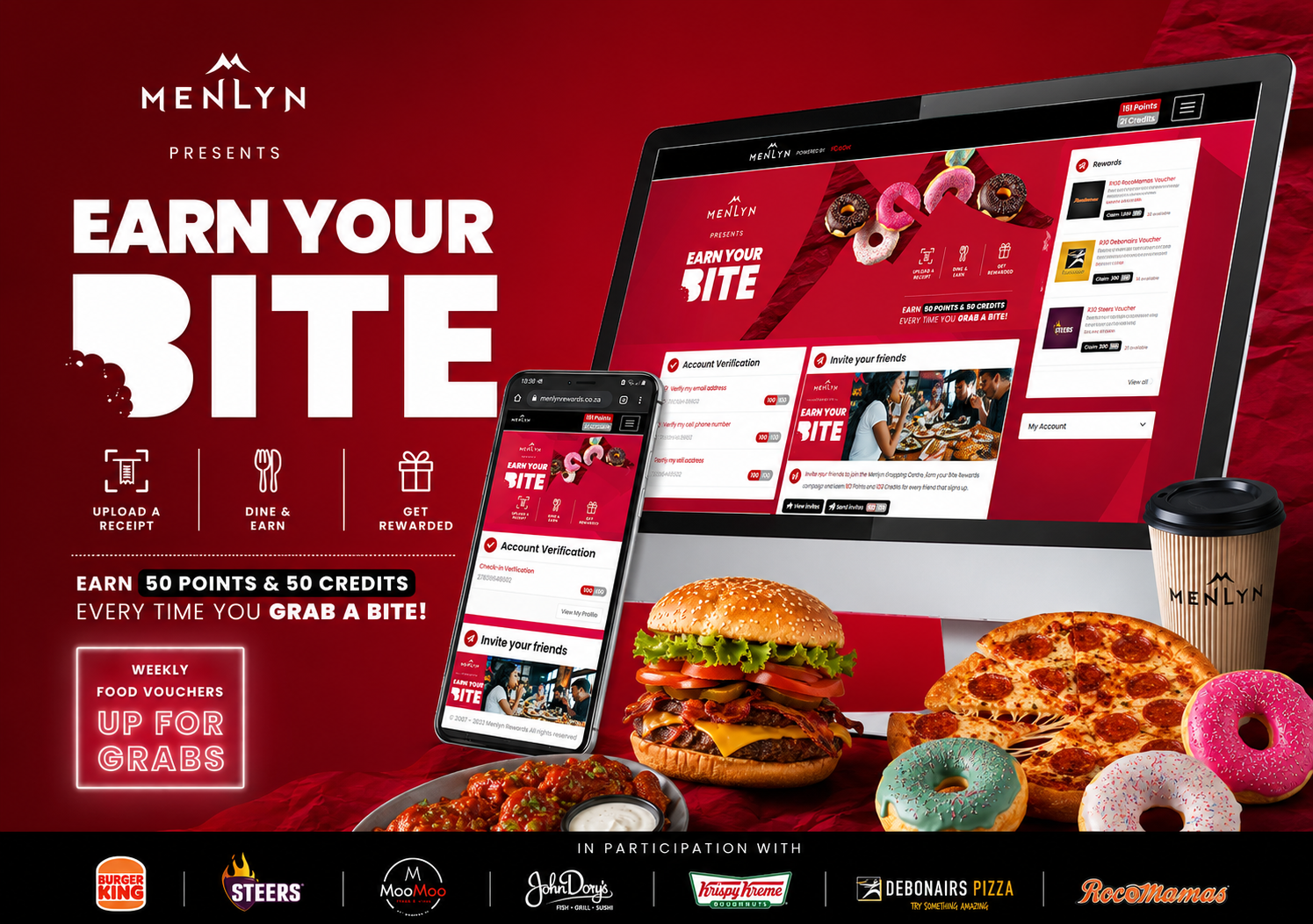 Menlyn Mall — Earn Your Bite