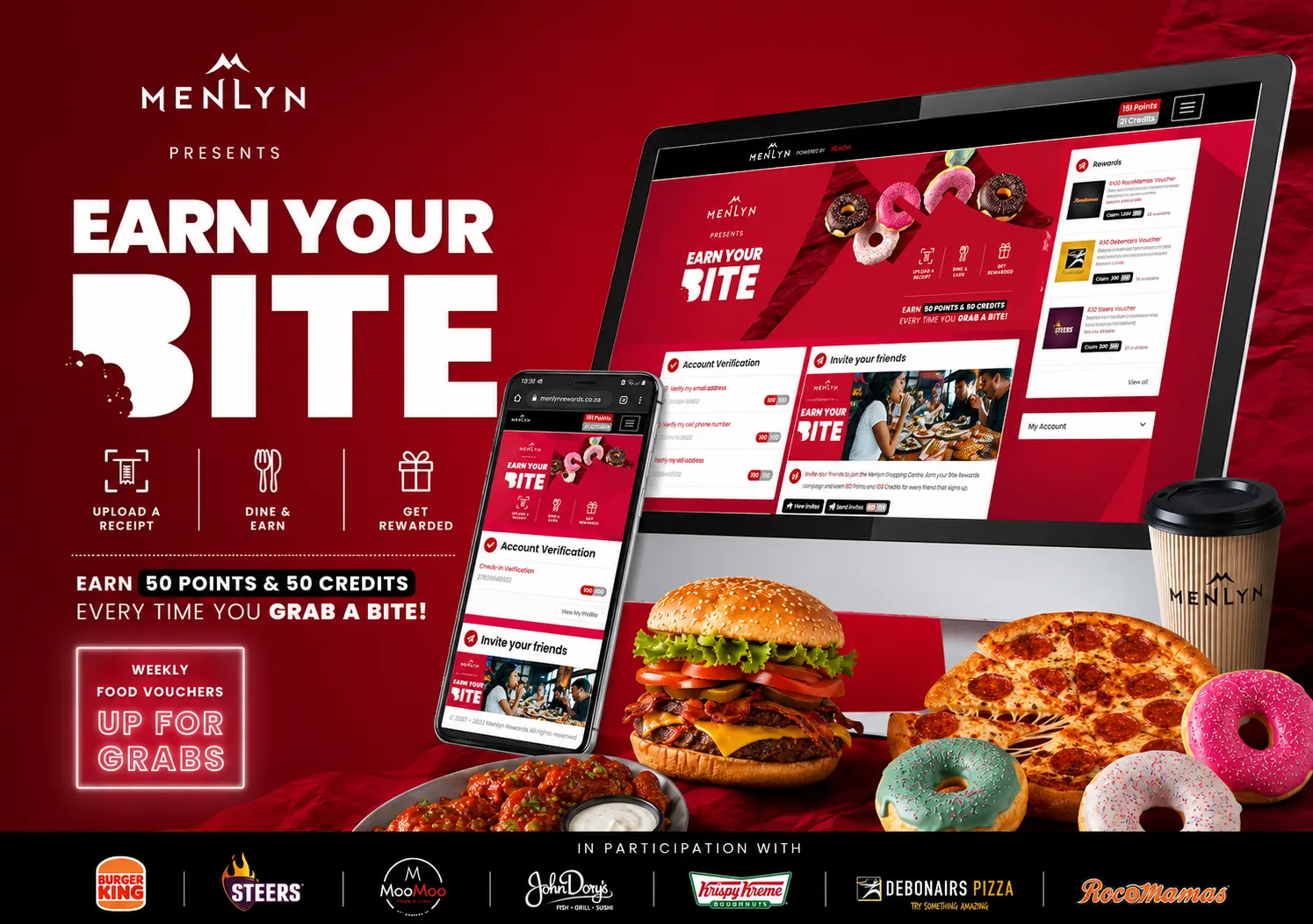 Menlyn Mall — Earn Your Bite