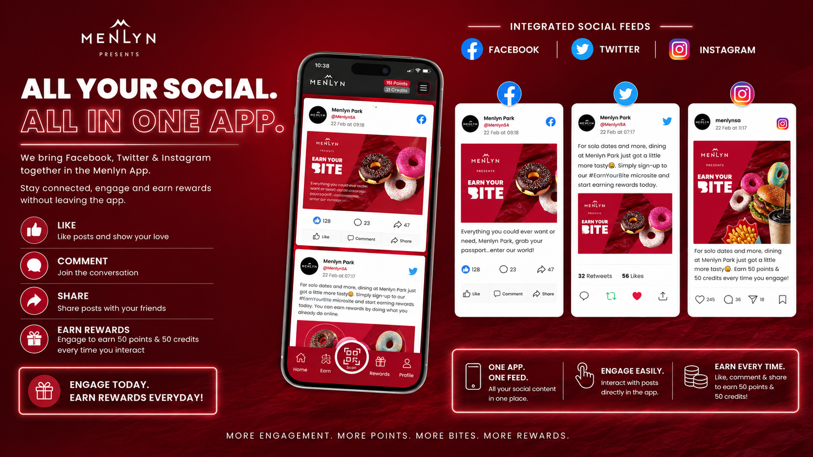 Social Media Integration — Facebook, Twitter & Instagram