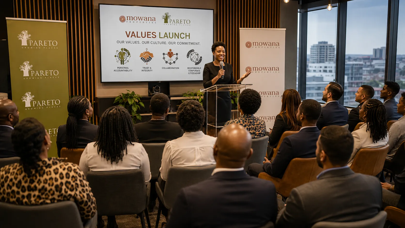 Head Office — Values Launch to Employees