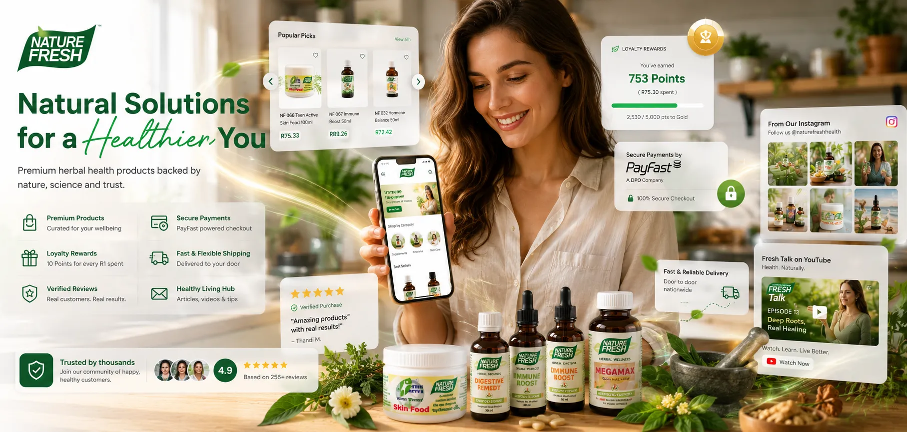 Nature Fresh eCommerce Platform