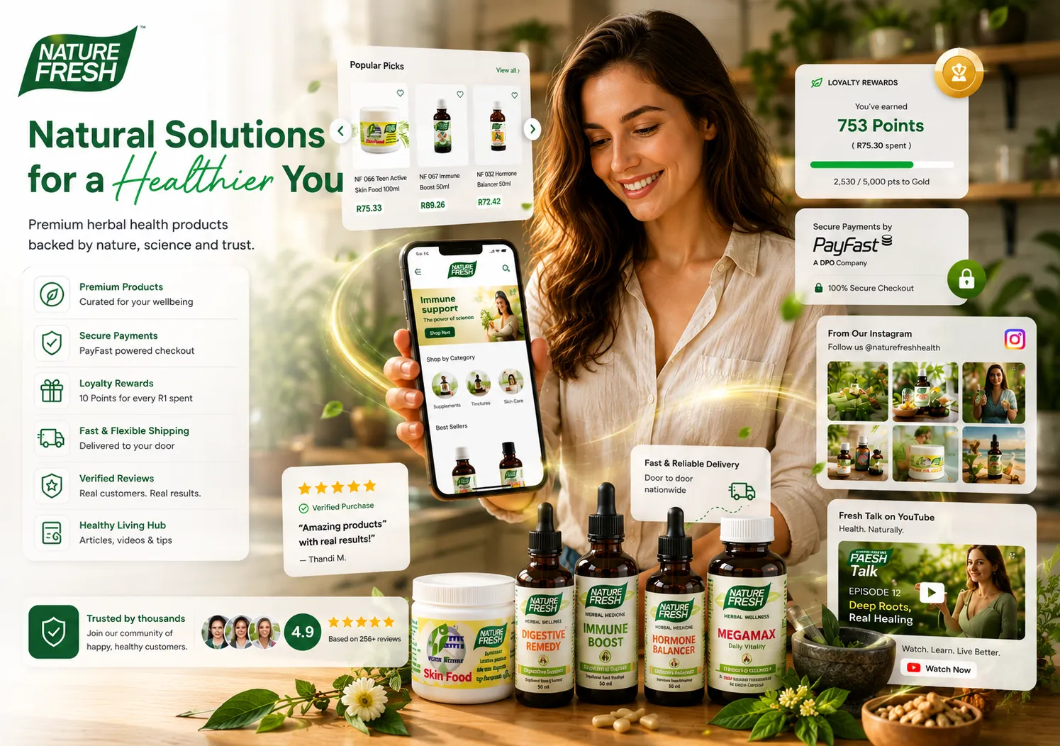 Nature Fresh eCommerce Platform