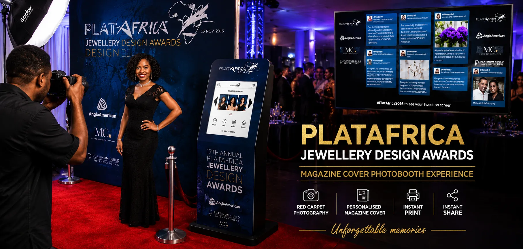 PlatAfrica Magazine Cover Photobooth