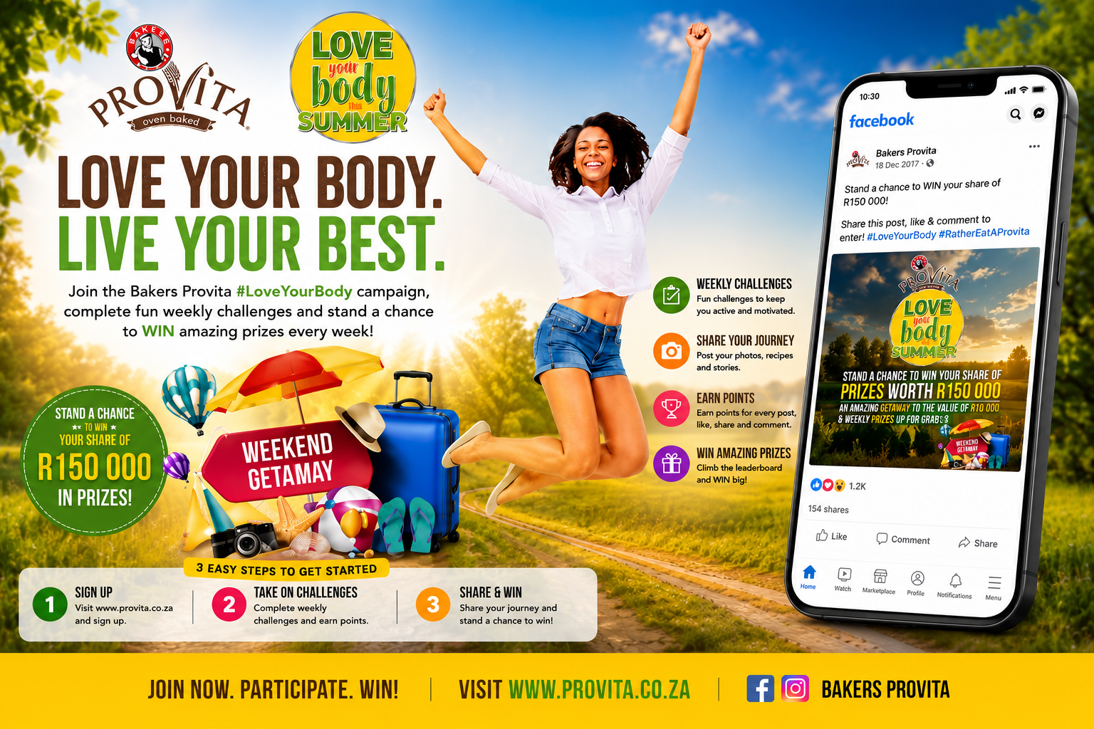 Bakers Provita® Love Your Body Campaign