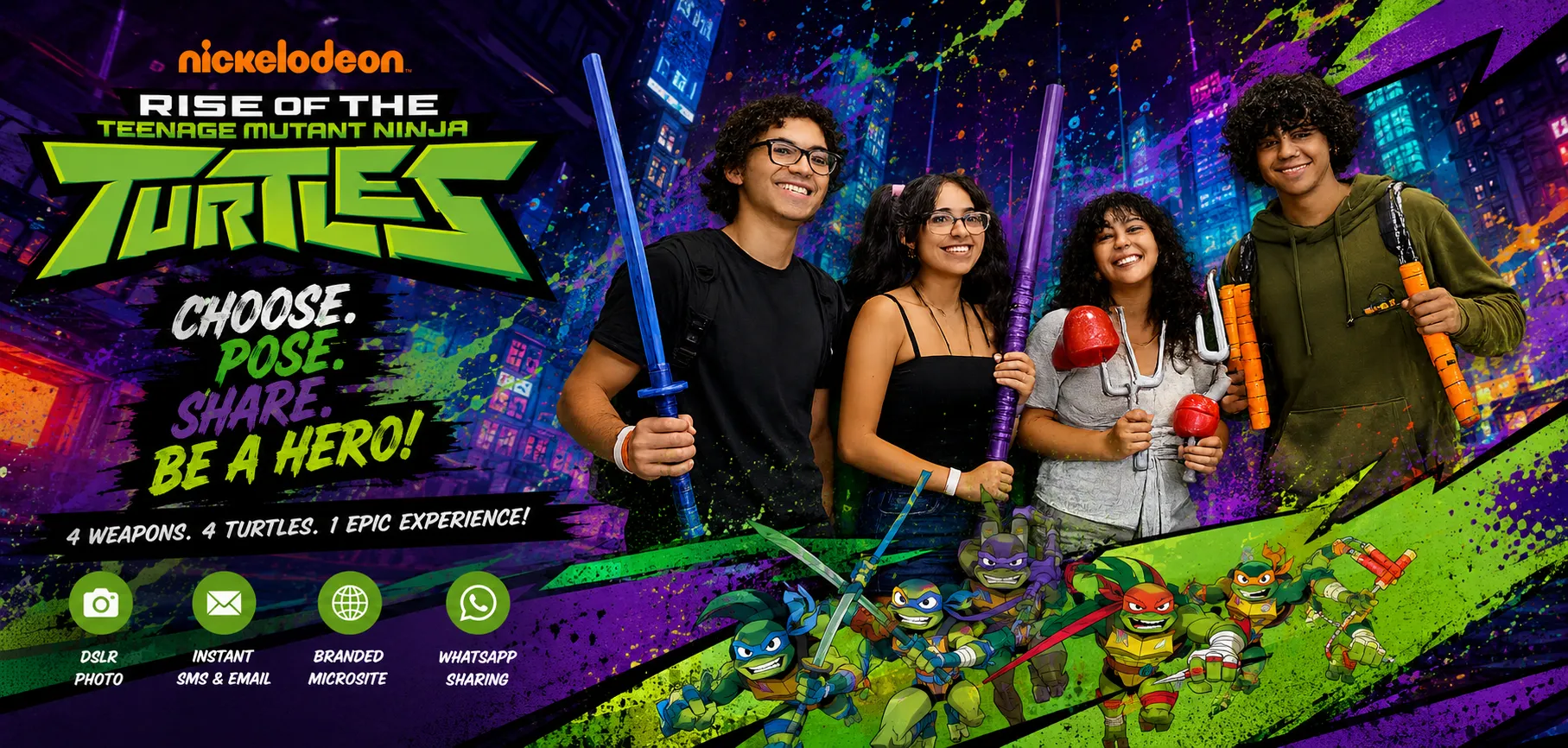 Nickelodeon Photobooth at Comic Con