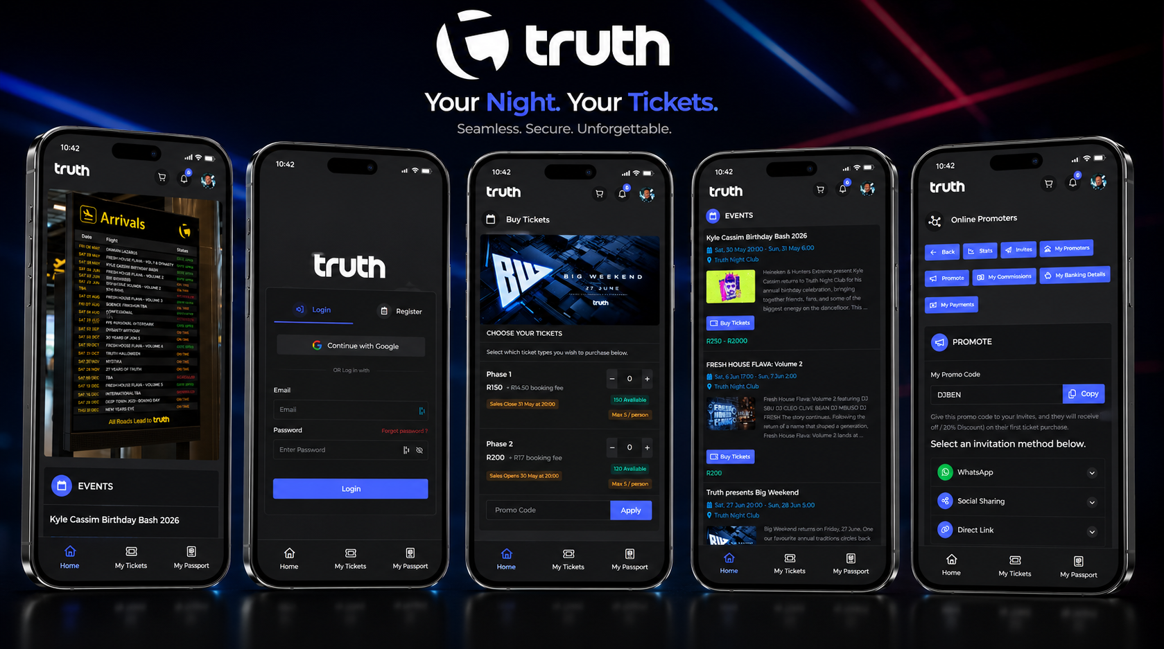 Truth Nightclub — White Label Platform