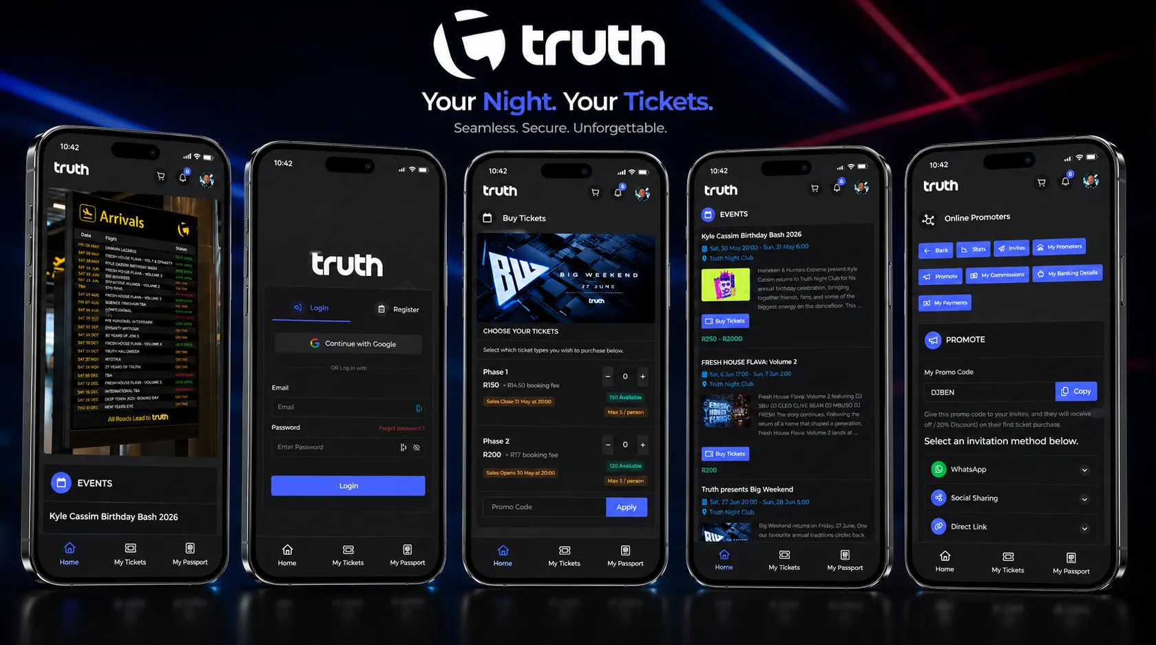 Truth Nightclub — White Label Platform